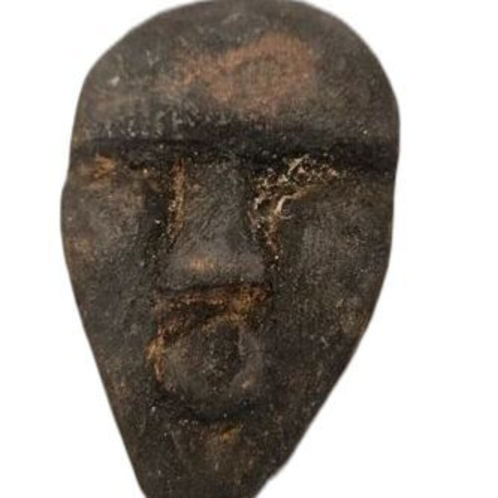 Hand Carved Tribal Wooden Mask Attributed to Dan People of Liberia--ITEM #2698